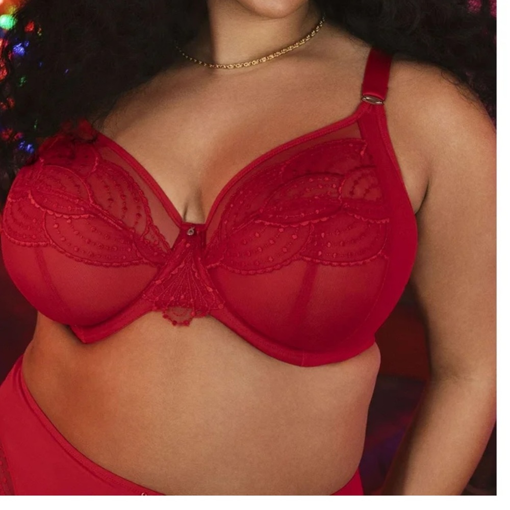 Elomi Priya 42I unlined underwire 3-part cup full figure bra $72 NWOT - Picture 13 of 14